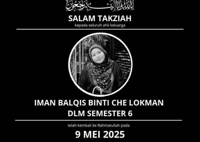 Anak ‘Pergi’ Dalam Tidur, Ibu Bapa Datang Kolej Bawa Pulang Barang Arwah