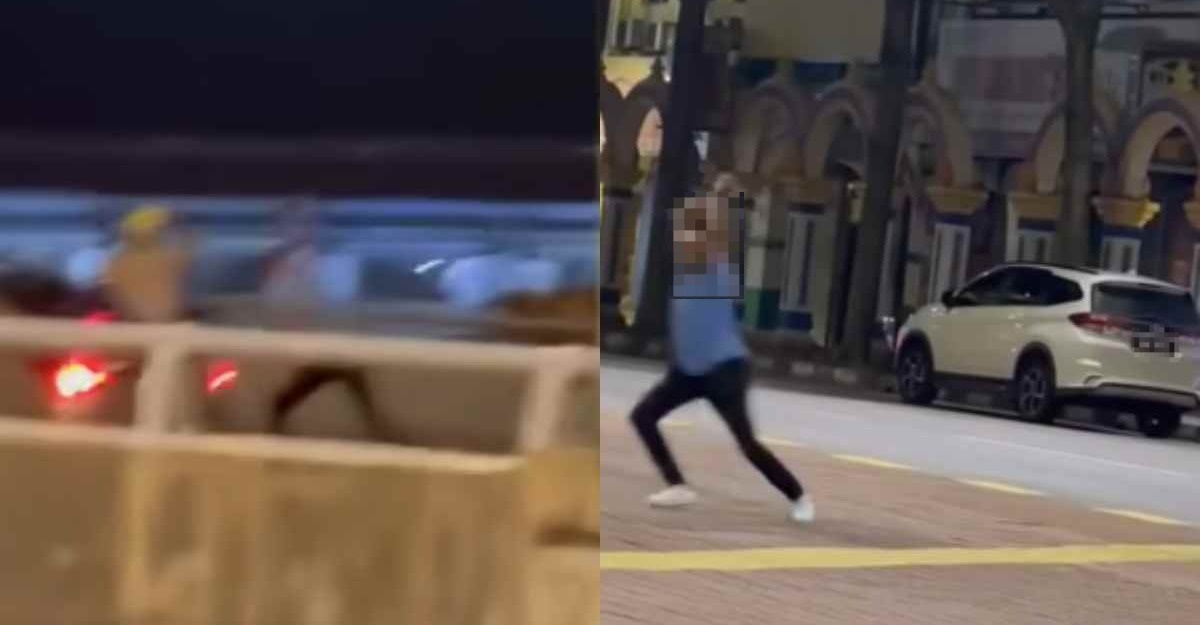 Polis Giat Kesan Dua Suspek Pergaduhan Bersenjata Di Brickfields