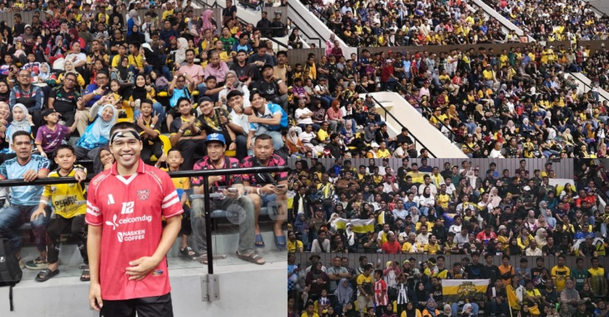 Pichet Pansan Kongsi Kemeriahan STL, Teruja Ramai Penonton Di Stadium