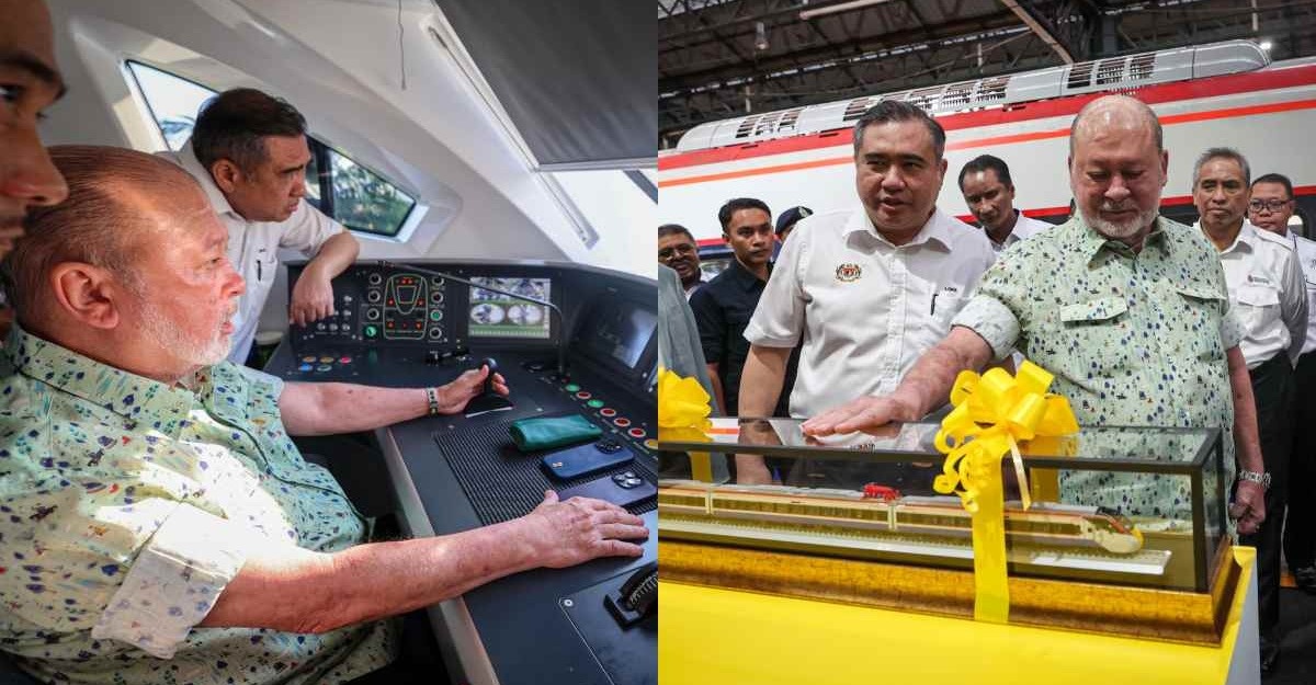 Agong Berkenan Rasmi, Pandu ETS3 Dari Kuala Lumpur Ke Kluang