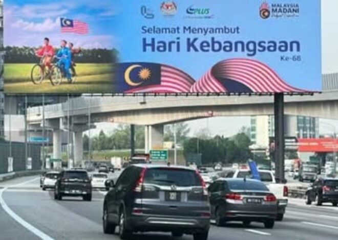 PLUS Jangka 2.2 Juta Kenderaan Sempena Cuti Hari Kebangsaan