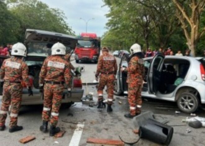 Dua Maut, Seorang Cedera Parah Dalam Nahas Di Kepala Batas