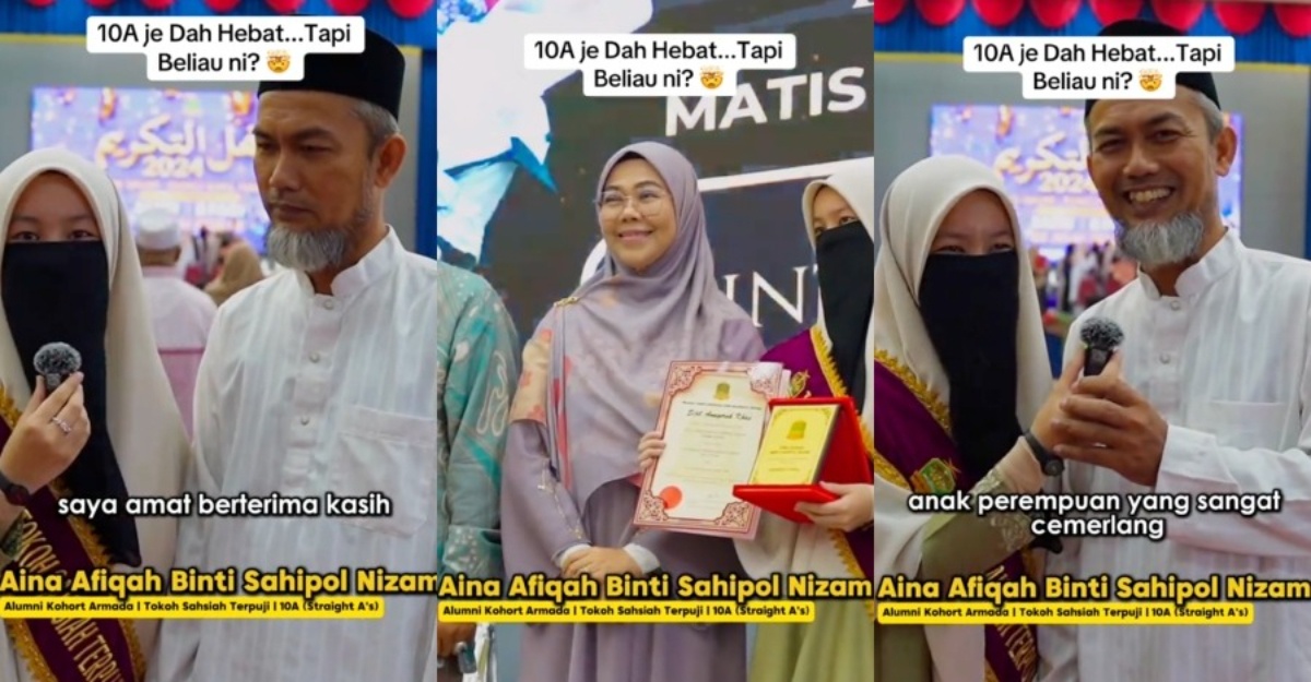 Pelajar Hafizah Raih 10A SPM & Tokoh Sahsiah Terpuji Beri Ucapan Dalam Bahasa Jepun