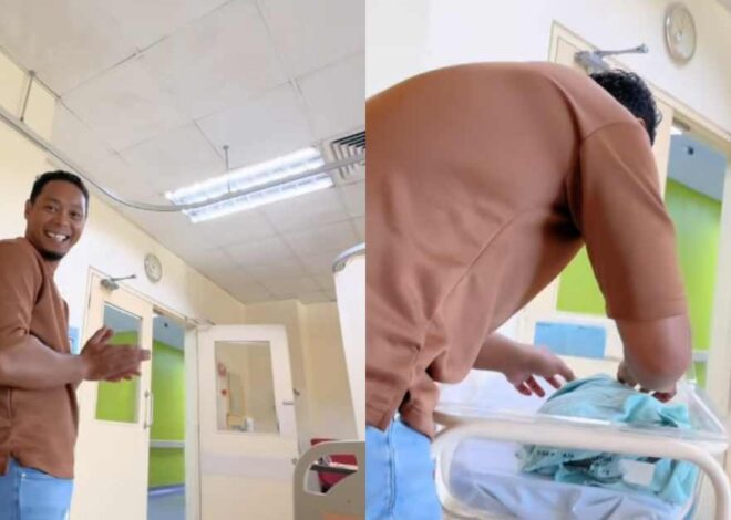 10 Tahun Menanti, Pasangan Kongsi Momen Sambut Cahaya Mata Pertama 