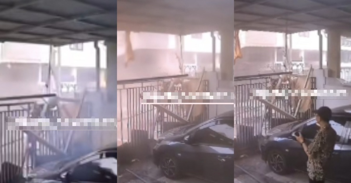 Tak Sempat Masak, Tong Gas Meletup Sekelip Mata Lepas Hidupkan Dapur