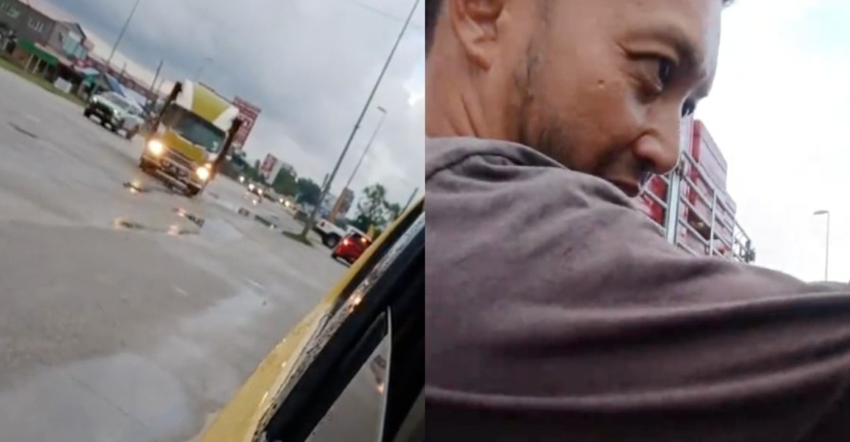 Lima Hari Tak Jumpa, Reaksi Anak Lepas Nampak Ayah Di Tepi Jalan Buat Ramai Sebak