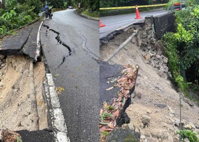 Laluan Teluk Bahang-Balik Pulau Ditutup Dua Hari Akibat Tanah Runtuh