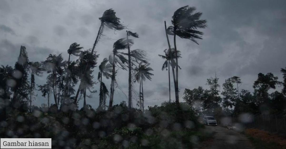 Ribut Petir, Hujan Lebat Diramal Landa Lima Negeri Malam Ini