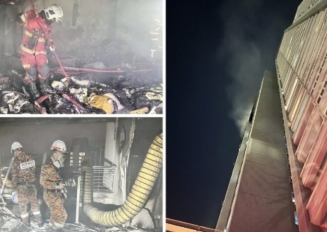 Lelaki Ditemukan Maut Dalam Kebakaran Kondominium Di Segambut