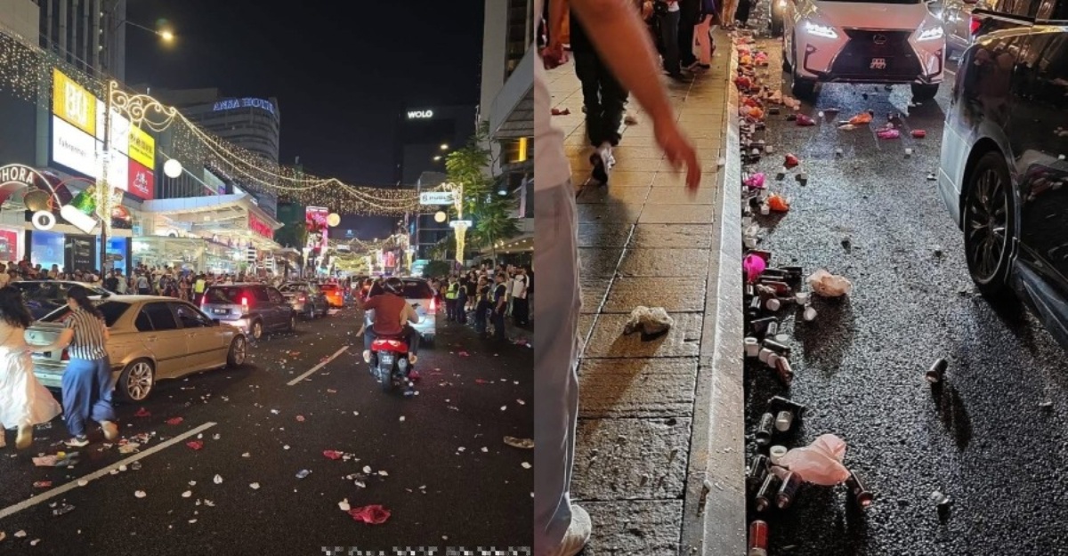 Nga Kor Ming Luah Rasa Kesal Sampah Dibuang Merata Di Kawasan Pusat Bandar 