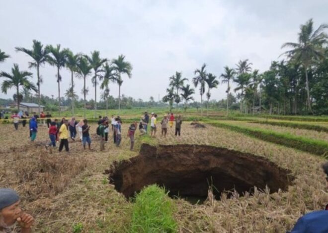 Kemunculan Lubang Benam Di Sumatera Barat Gusarkan Penduduk
