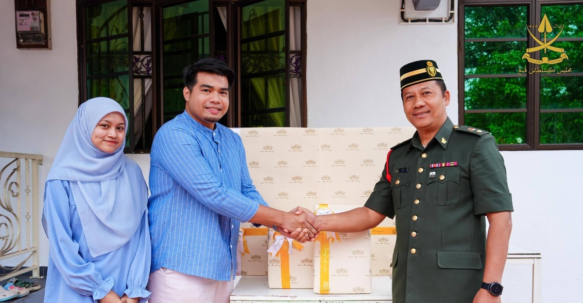 Pasangan Pengantin Tular Dapat Hadiah Istimewa Dari Sultan & Tengku Ampuan Pahang