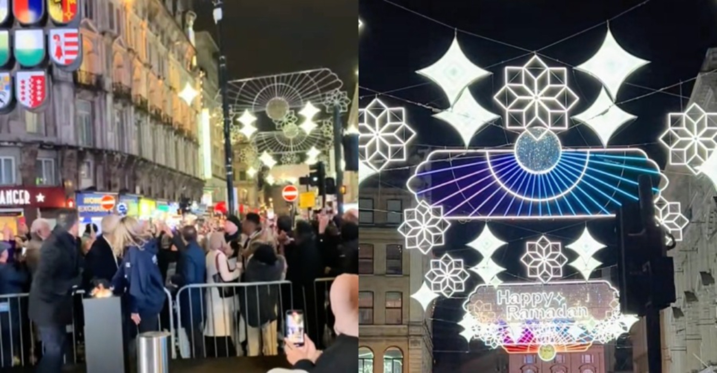 Cantik, Kota London Rai Ramadan Dengan Hiasan Lampu Di Jalanan Untuk Tahun Keempat