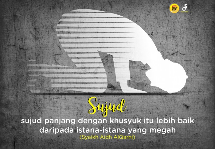 Saat Sujud Dahi Terhalang Oleh Mukena