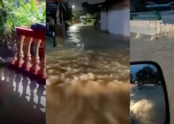 Orang Awam Kongsi Keadaan Terkini Banjir Di Perak