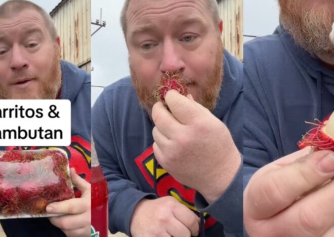 Cuba Rambutan Kali Pertama, Ramai Terkejut Tengok Mat Saleh Ni Letak ‘Perisa Tambahan’