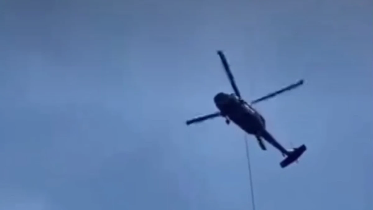Pemilik Kolam Pancing Tuntut Ganti Rugi Selepas Air Diambil Helikopter Peboman Air