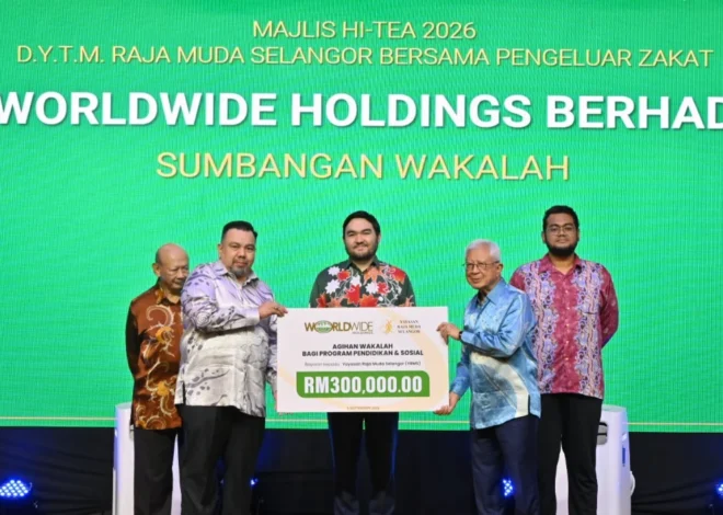Worldwide Holdings Terus Perkukuh Kerjasama Jangka Panjang Bersama Yayasan Raja Muda Selangor